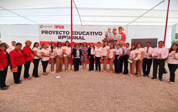  UGEL N° 10 PARTICIPA EN EL LANZAMIENTO DEL PROYECTO EDUCATIVO REGIONAL PER 2034